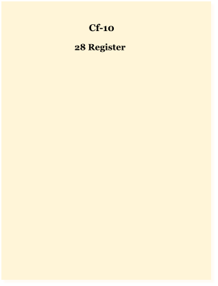 Cf-10 28 Register