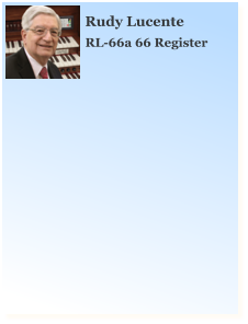 RL-66a 66 Register Rudy Lucente